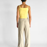 Linen Pleat Trouser