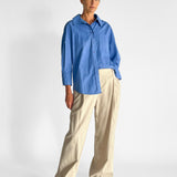 Linen Pleat Trouser