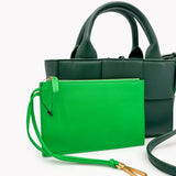 Arco Small Intrecciato Leather Tote