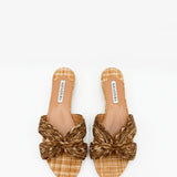 Rope Raffia Flat Sandals