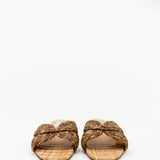 Rope Raffia Flat Sandals