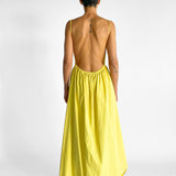 Open Back Maxi Dress