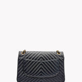 Jumbo Classic Chevron Handbag