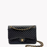 Jumbo Classic Chevron Handbag