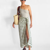 Printed Silk-Georgette Sarong