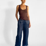 Silk Drawstring Pants