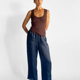 Silk Drawstring Pants