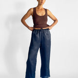 Silk Drawstring Pants