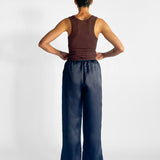 Silk Drawstring Pants