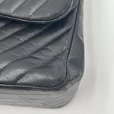 Jumbo Classic Chevron Handbag