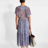 Silk Frill Dress