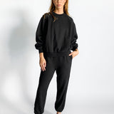 Ilona Panelled Track Pants and Sweater Set