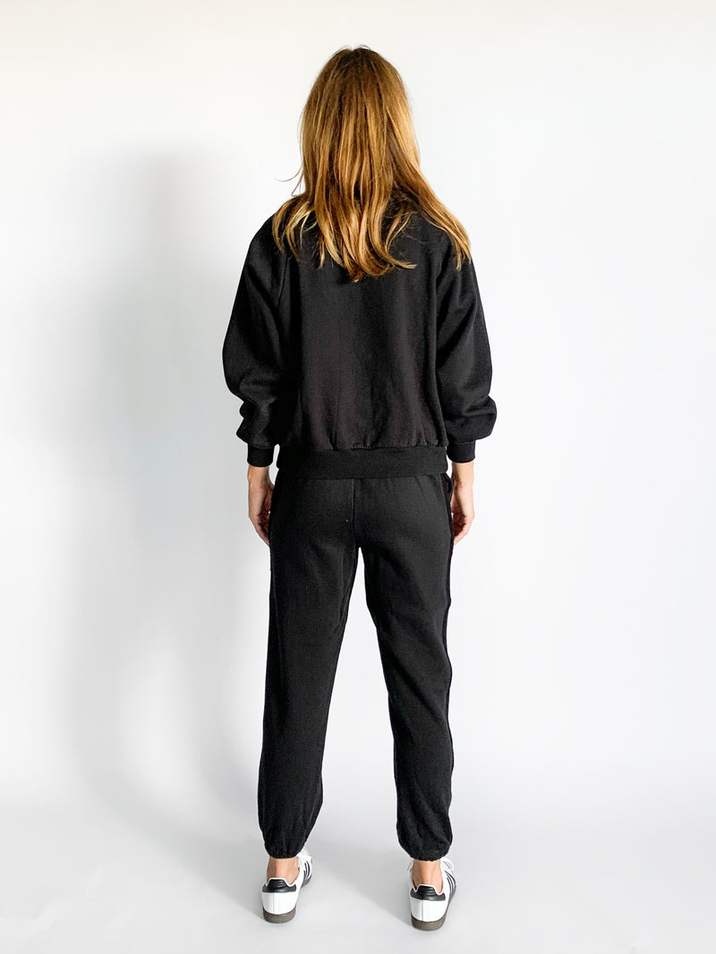 Ilona Panelled Track Pants and Sweater Set