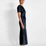 Short Sleeve Bias Dress