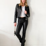 Leather Biker Jacket