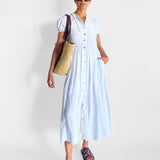 Summer Button Up Dress