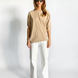 Linen Panel T-shirt