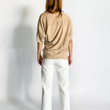 Linen Panel T-shirt