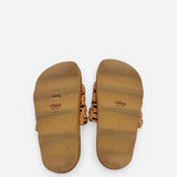 Kacey Braided Leather Platform Slide