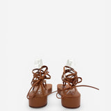 Jamie Leather Platform Sandals