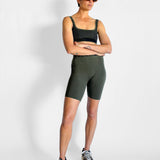 Houndstooth Biker Shorts