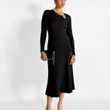 Crescent Knit Maxi Dress