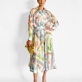 Halcyon Relaxed Shirt and Maxi Skirt Set