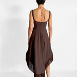 Emine Fringe Hem Dress