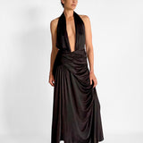 Selene Plunge Jersey Gown