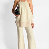 Bibi Fringe Hem Top and Watson Trouser Set
