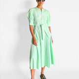 Zipper Midi Dress