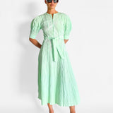 Zipper Midi Dress