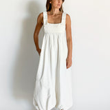 Puff Maxi Dress