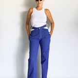 Y Front Denim Trousers