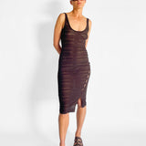 Seda Silk Check Dress