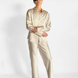 Loretta Bias Pant & Freda Slim Shirt Set