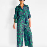 Tiggy Silk Shirt and Pant Set