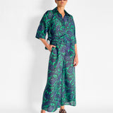 Tiggy Silk Shirt and Pant Set