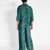 Tiggy Silk Shirt and Pant Set