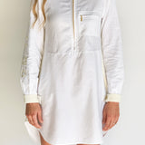 Mountainside Embroidered Boiler Dress