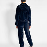 Simone Velour Zip Up Hoodie and Track Pants