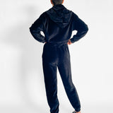 Simone Velour Zip Up Hoodie and Track Pants