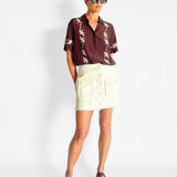Yolo Denim Skirt