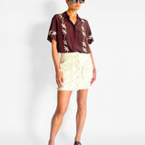 Yolo Denim Skirt