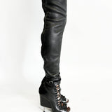 Nunka Leather Thigh High Boots