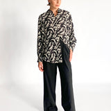 Long Sleeve Silk Shirt