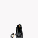 Patent Matelasses Monogram Chain Bag