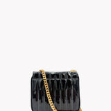 Patent Matelasses Monogram Chain Bag