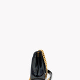 Patent Matelasses Monogram Chain Bag