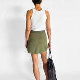 Mia Boiled Wool Knit Skirt